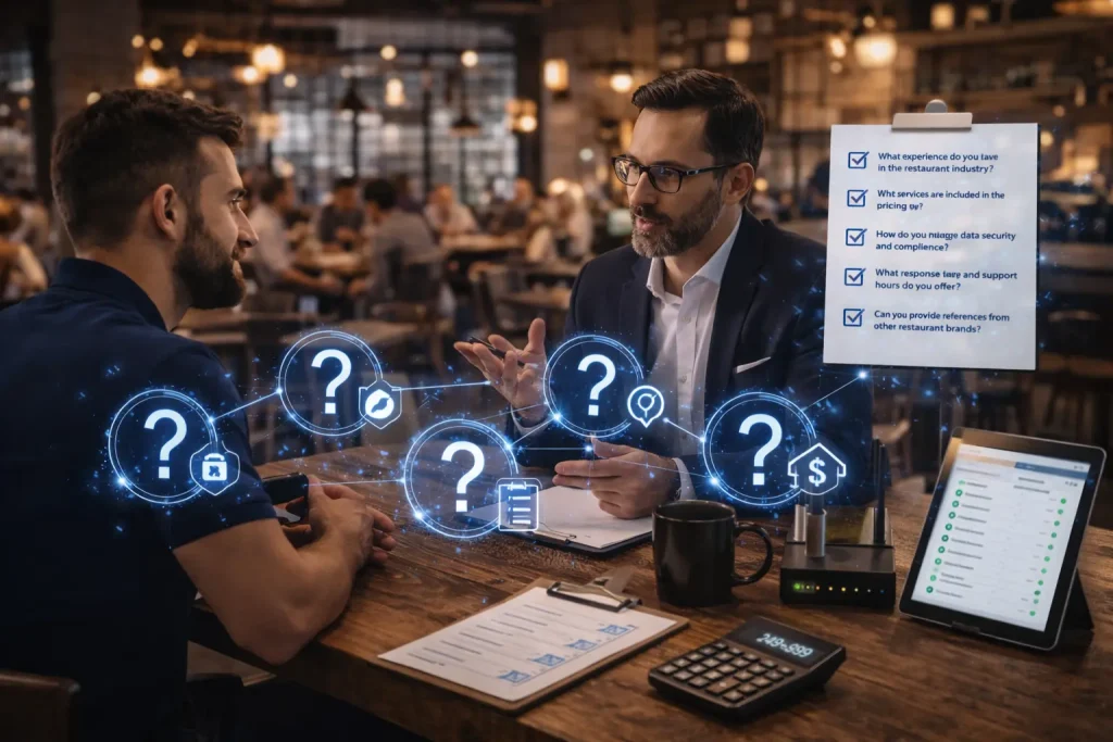 Questions to Ask Before Hiring an MSP for a Multi-Unit Restaurant Brand