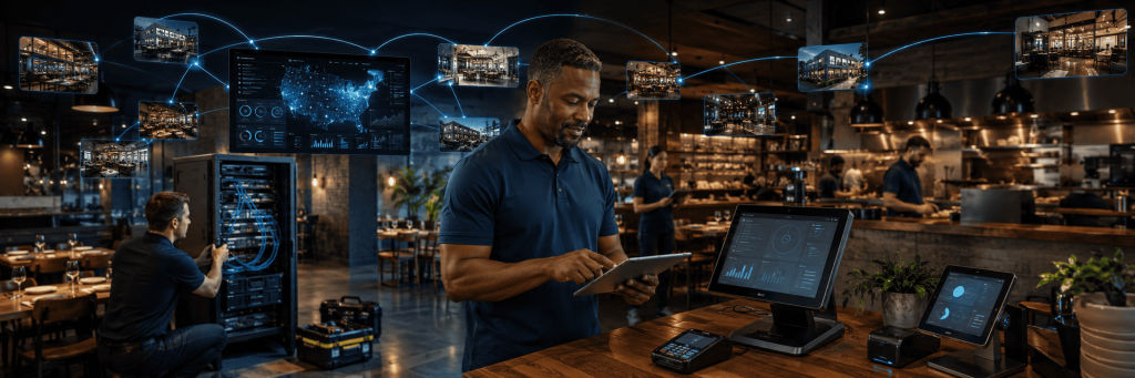 247 Restaurant IT Support What National Coverage Actually Requires